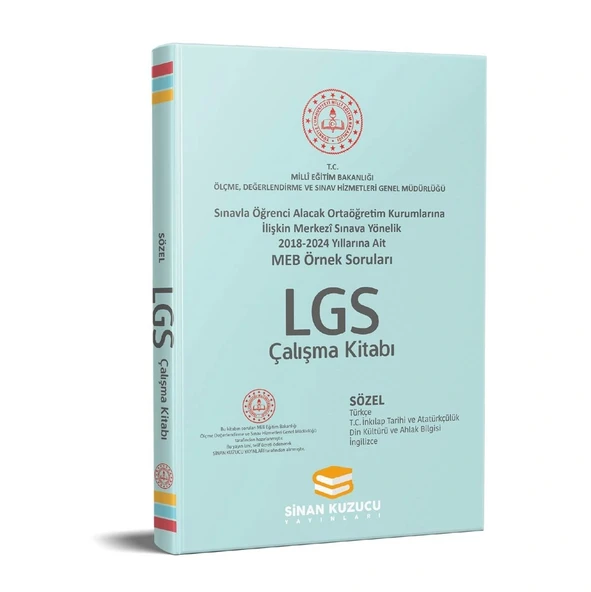 Meb Örnek Soruları Sözel Çalışma Kitabı-Sinan Kuzucu