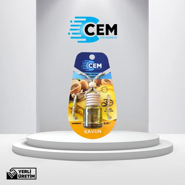 CEM CAR CARE Cam Fanus Kavun 8 ml Ayna Kokusu - 2