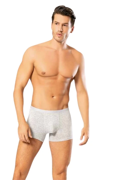 Looksense Erkek Dude İnce Bel Şeritli Lastikli Likralı Boxer 1201 - Resim 4