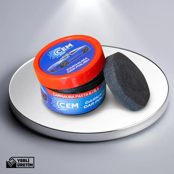 CEM CAR CARE Pasta Cila Carnauba 250ML - Resim 3