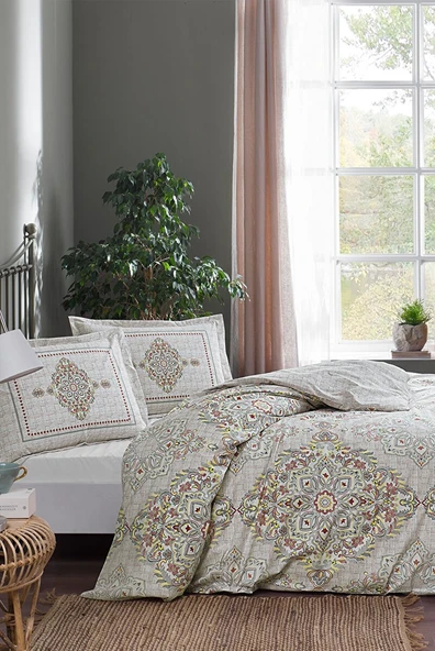 Özdilek Ricamato Nevresim Takımı Çift Kişilik Kırmızı ürün görseli