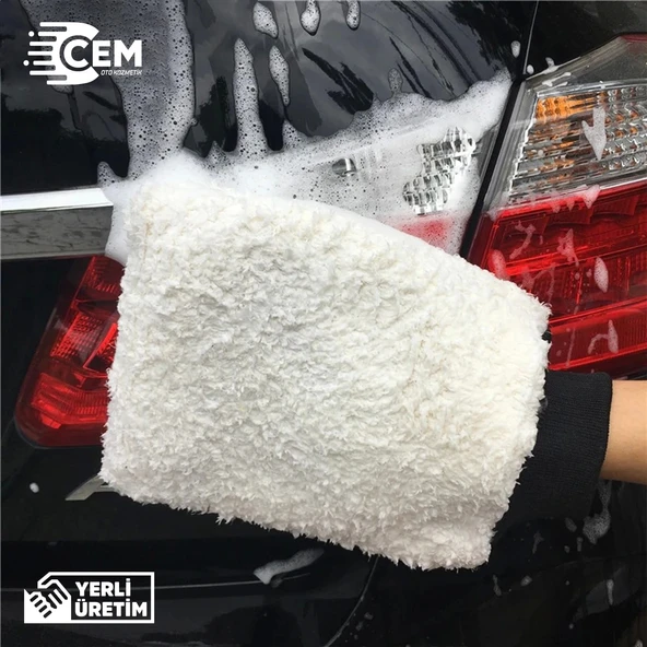 CEM CAR CARE Mikrofiber Yıkama Ve Pasta Eldiveni - 6