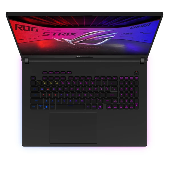 Asus Rog Strix Scar 18 G835LX-SA156 Intel Core Ultra 9 275HX NPU 13 TOPS 64GB 2TB+2TB SSD RTX5090-24GB Freedos 18" 2.5K 240Hz WQXGA Taşınabilir Bilgisayar - 6