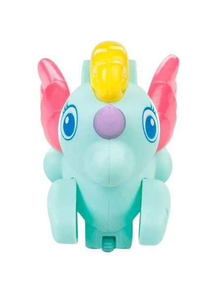 Sevimli Pony At İpli Çekmeli Pilli Işıklı Unicorn Çekbırak Unicorn Pony - MİNT - 3