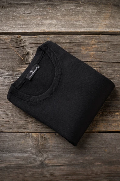 Woolen World Bisiklet Yaka Battal (Büyük Boy) Yünlü Triko Kazak - 8