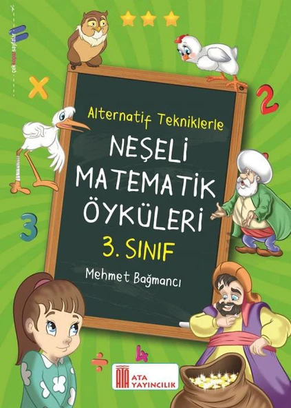 Ata 3.Sınıf Okula Yardımcı Zeka Oyunları ile Derslerimi Öğreniyorum- Neşeli Matematik Öyküleri - Resim 2