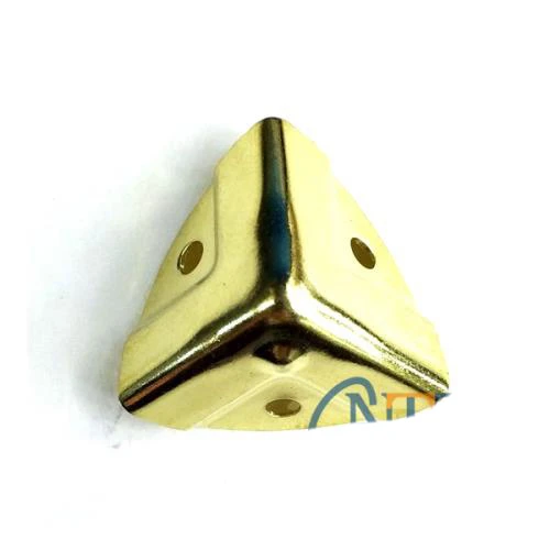 Dekoratif, Kutu, Sandık Köşesi - 35x22 mm, Küçük, Sarı, 100 Adet ürün görseli 1