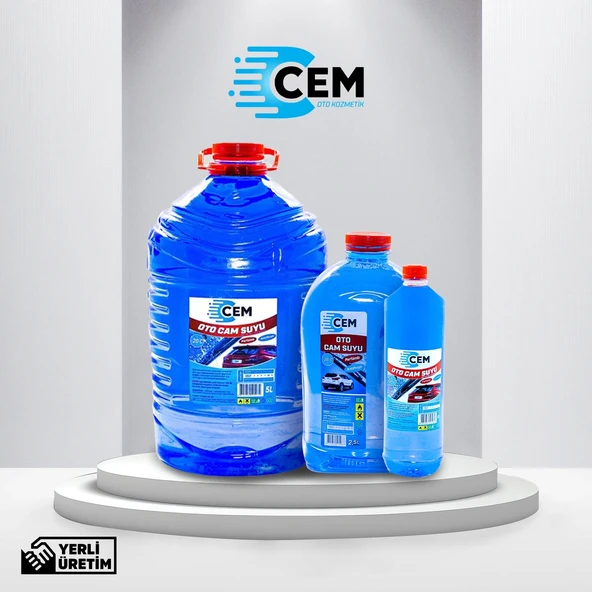CEM CAR CARE Cam Suyu 1 LT Antifriz İçerikli -20 Derece - 3