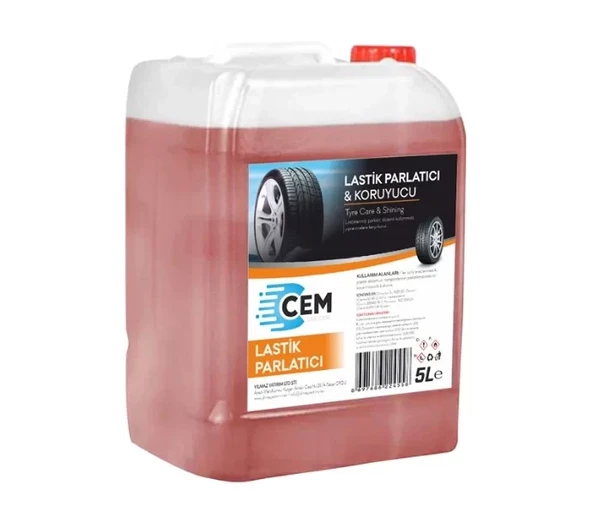 CEM CAR CARE Ultra Lastik Parlatıcı ve Koruyucu 5 KG ürün görseli