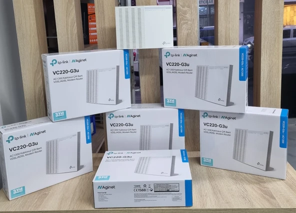 TP-Link VC220-G3U 5Ghz AC 1200 Wirelles Dual Fiber-Vdsl2 Modem ürün görseli 1