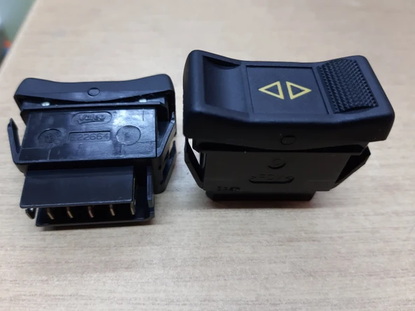 Renault 21 Manager Optima Concord Cam Düğmesi Anahtarı SAĞ Ön Orjinaldir Valeo markadır -BİR ADET FİYATIDIR - 2