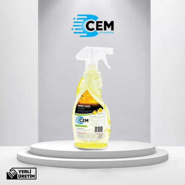 CEM CAR CARE Sprey Koku Air Fresher Mango & Kavun 500 ML - Resim 2