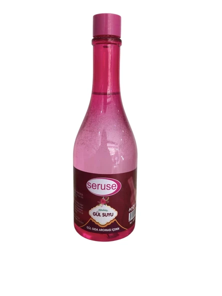 4 Adet Royam Seruse %100 Doğal Gül Suyu 400 ml Gıdaya Eklenebilir - 2
