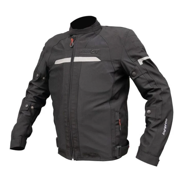Forte Gt Xbyc 1072 İnferno 4 Mevsim 3 Katmanlı Korumalı Erkek Motosiklet Montu 3XL Beden - 4