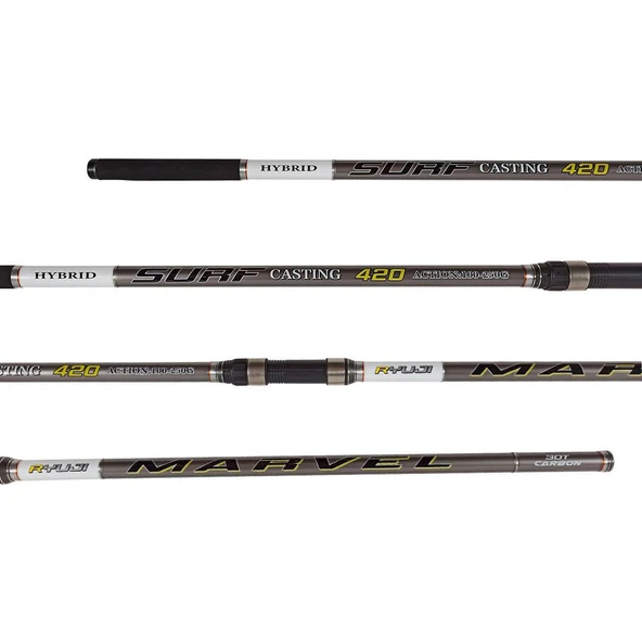 Ryuji Marvel 420cm 100-250gr Hybrid Surf Olta Kamışı - 3