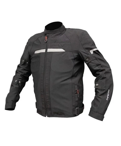 Forte Gt Xbyc 1072 İnferno 4 Mevsim 3 Katmanlı Korumalı Erkek Motosiklet Montu 3XL Beden