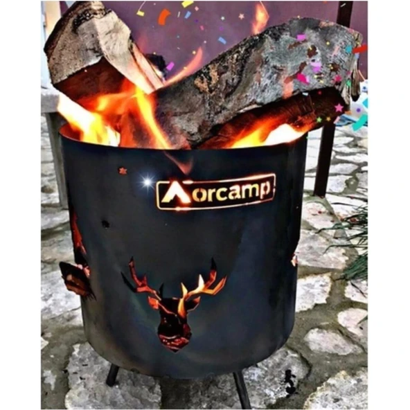 Orgaz Doğa Orman Ateş Kamp Şöminesi DS-340 - 3