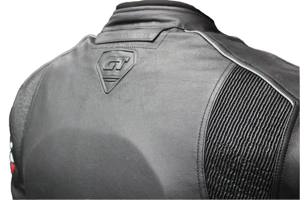 Forte Gt 2002002 Hunter Deri Full Koruma Mevsimlik Motosiklet Montu 2XL Beden Siyah - 4