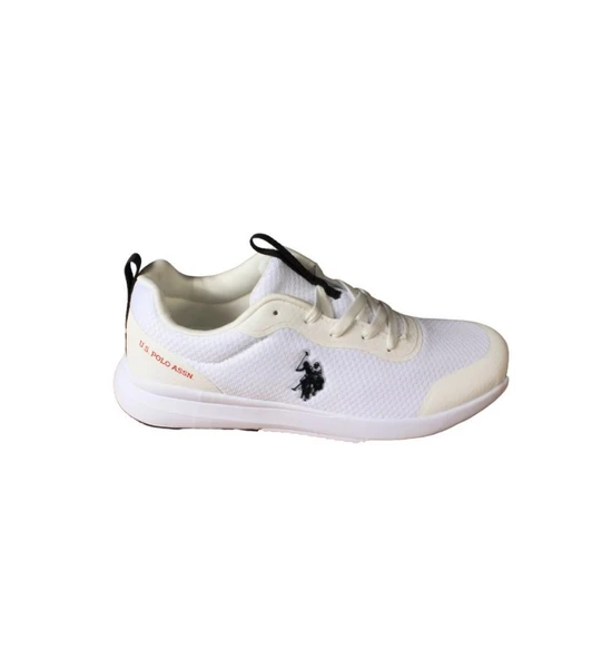 U.S POLO Kadın Beyaz Fileli sneaker Günlük Spor Ayakkabı - 2