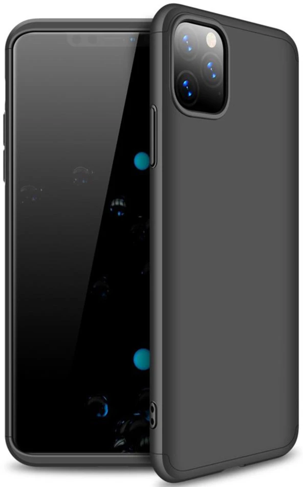 Apple iPhone 11 Pro Kılıf 360 Tam Koruma Kapak 3 Parça Slim Fit