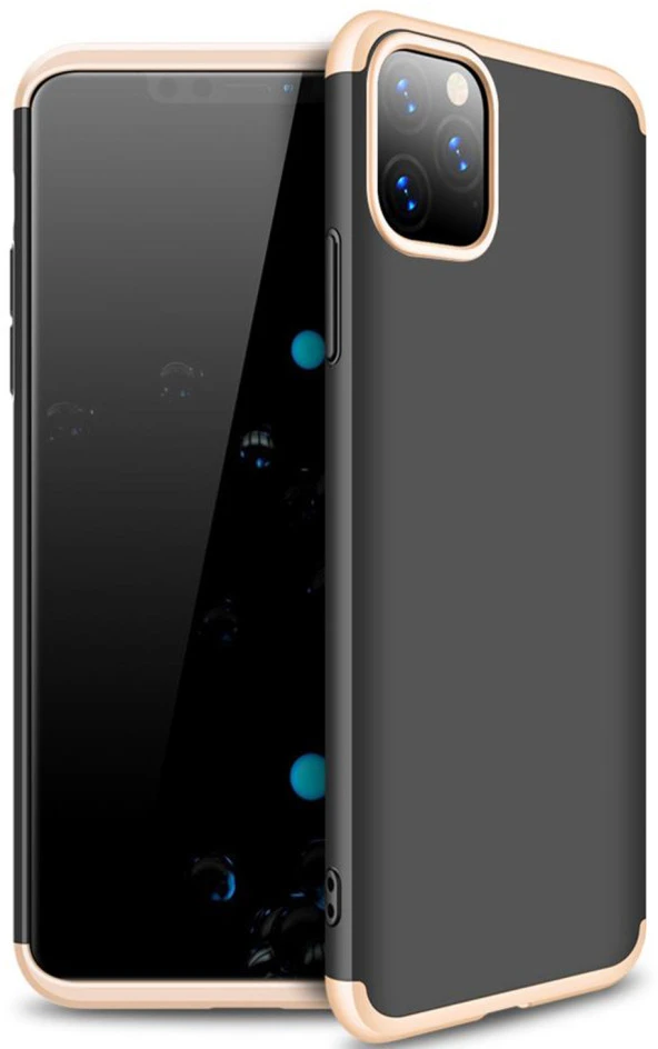 Apple iPhone 11 Pro Kılıf 360 Tam Koruma Kapak 3 Parça Slim Fit - Resim 2