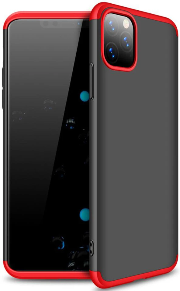 Apple iPhone 11 Pro Kılıf 360 Tam Koruma Kapak 3 Parça Slim Fit - Resim 3