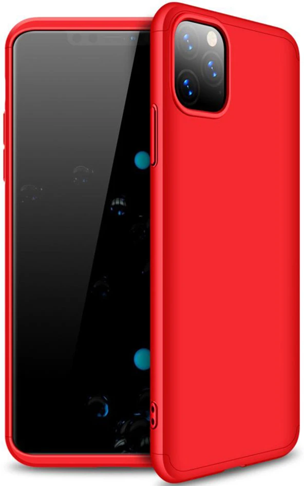 Apple iPhone 11 Pro Kılıf 360 Tam Koruma Kapak 3 Parça Slim Fit - Resim 4