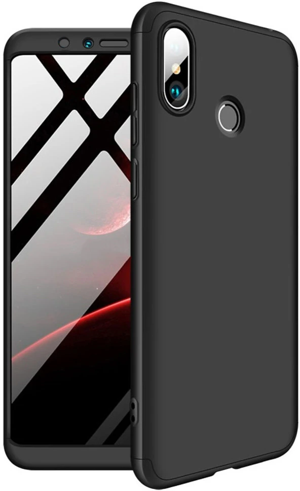 Xiaomi Mi 6X Kılıf 360 Tam Koruma Kapak 3 Parça Slim Fit