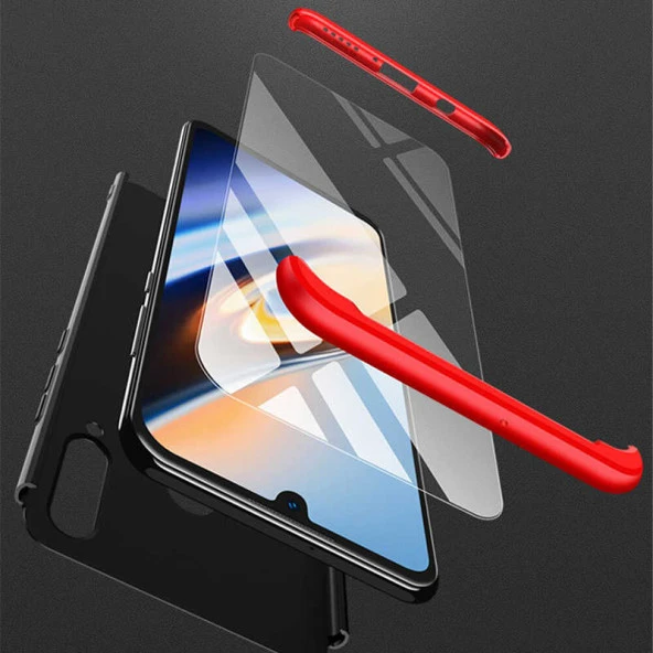 Xiaomi Mi 8 Lite Kılıf 360 Tam Koruma Kapak 3 Parça Slim Fit - 10