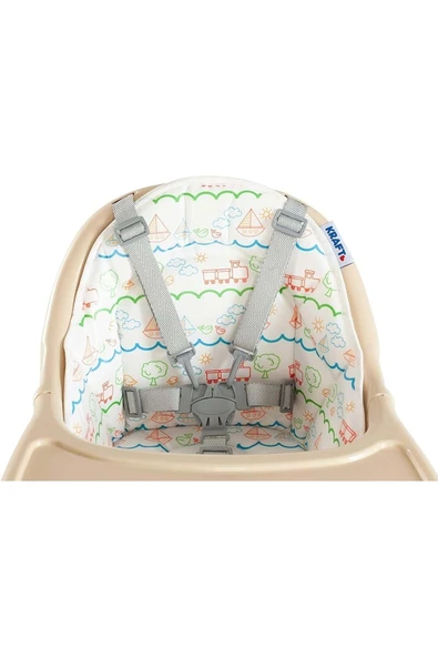 Snack Mama Sandalyesi Bej - Resim 3