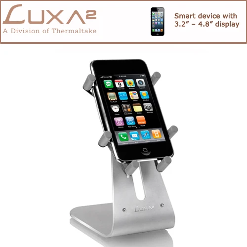 Luxa2 h1-touch alüminyum iphone masa standı