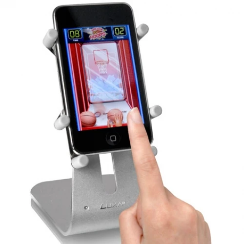 Luxa2 h1-touch alüminyum iphone masa standı - 4