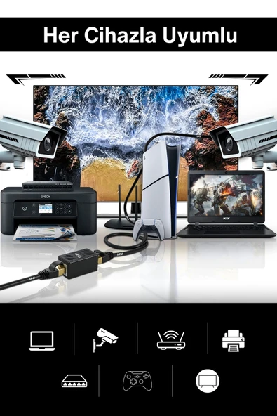 MN6 M13X kablo birleştirici/3 Adet-Cat5-Cat6-Cat7-Cat8-uyumlu/lan kablosu Birleştirici Ara Aparatı - 3