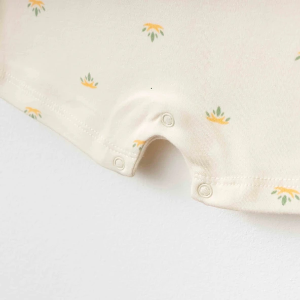 Eslenza Baby Şort Tulum 0044 Bej - Resim 3