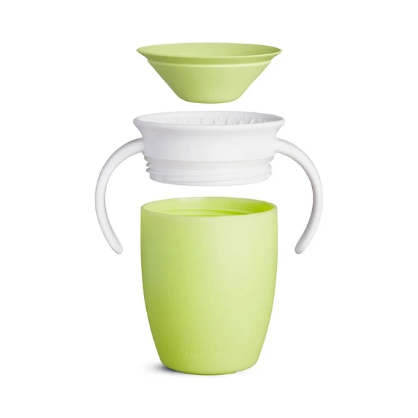 Munchkin Mucize 360° Alıştırma Bardağı 6 Ay+ 207 Ml Yeşil - 2