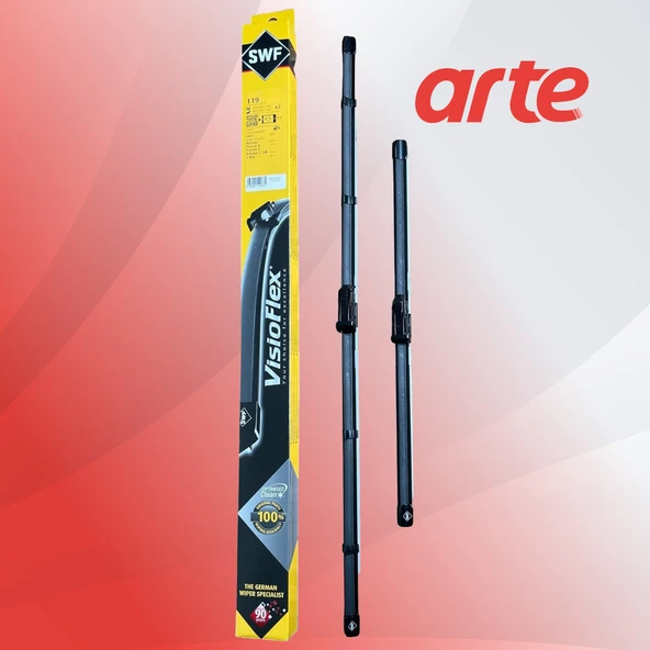 Audi A4 Swf Viscoflex Ön Silecek Takımı 2008-2018 - Resim 4