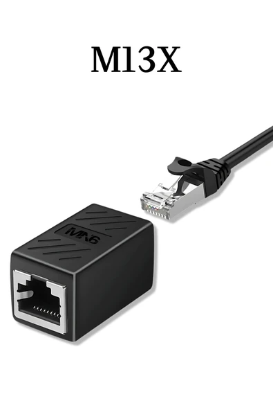 MN6 M13X kablo birleştirici/3 Adet-Cat5-Cat6-Cat7-Cat8-uyumlu/lan kablosu Birleştirici Ara Aparatı - 2