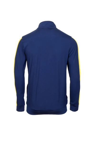 Fenerbahçe Orijinal Lisanslı Dik Yaka Fermuarlı Sweat Eşofman Alt Set - 5