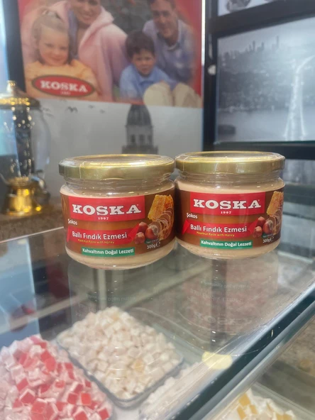 KOSKA BALLI FINDIK EZMESİ 300 GR 1 ADET