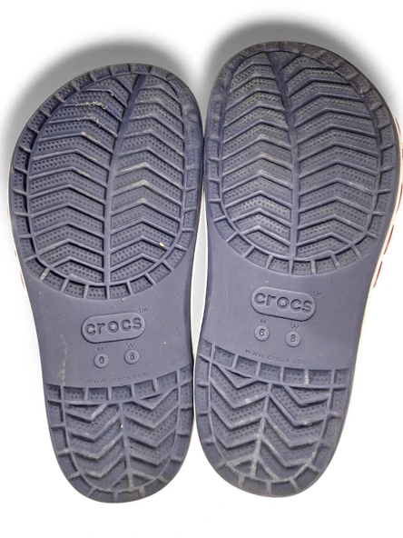 ORİJİNAL CROCS BAYABAND LACİVERT DÜZ TABAN SANDALET TERLİK 37 - 10