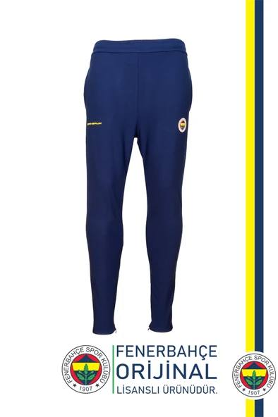 Fenerbahçe Orijinal Lisanslı Eşofman Altı Fermuarlı Paça