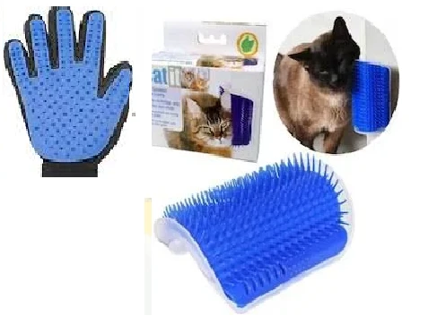 Kedi Kaşıma - Kaşınma Aparatı (Kedi Nanesi Hediyeli) Ve Tüy toplama eldiveni