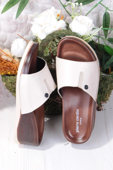 Pierre Cardin 7421 Anatomik Rahat Orijinal Ürün Kadın Terlik - Resim 10