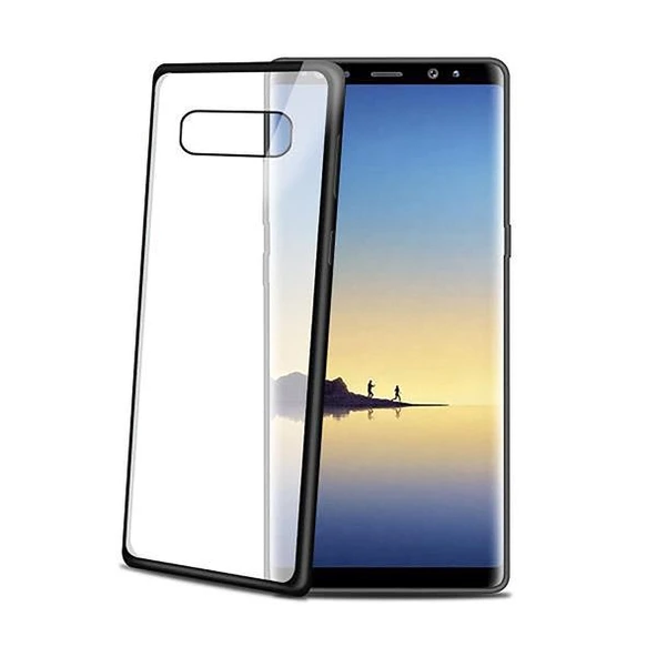 Celly Laser Galaxy Note 8 ile Uyumlu Kılıf Siyah - 1