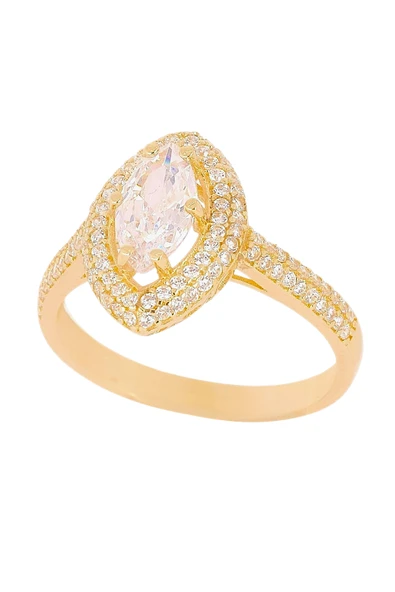 Cigold Taşlı Yüzük 14 Ayar Altın 2.62 Gr OA-K21701029057 - 2