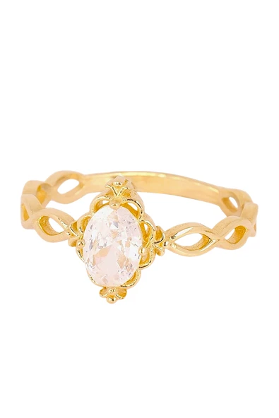 Cigold Taşlı Yüzük 14 Ayar Altın 2.20 Gr OA-K21601029058 - 2