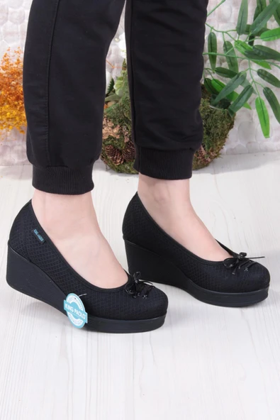 Fort King Annabel Rahat Hafif Anatomic Insole Taban Dolgu Topuk Kadın Ayakkabı - 2