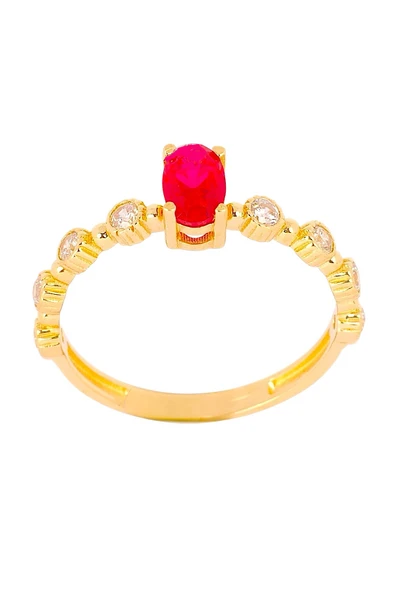 Cigold Taşlı Yüzük 14 Ayar Altın 1.67 Gr OA-K21501029073