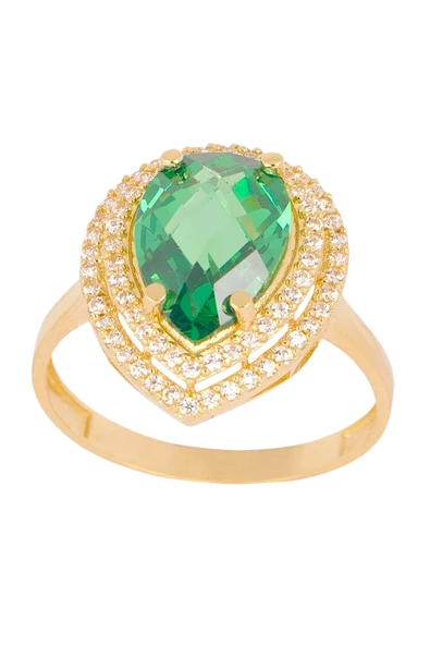 Cigold Taşlı Yüzük 14 Ayar Altın 3.23 Gr OA-K21601029067