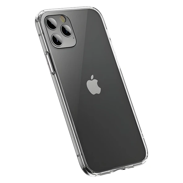 iPhone 12 Pro / İphone 12 Kılıf Kristal Hava Yastıklı Darbeye Dayanıklı Şeffaf Kılıf ürün görseli 1